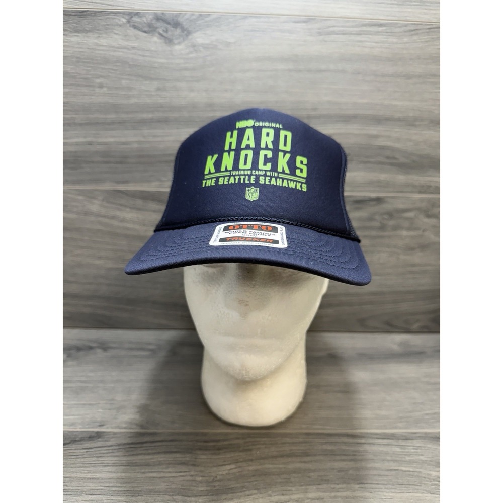 Seattle Seahawks Hard Knocks Trucker Hat Otto SnapBack NFL Mesh Football